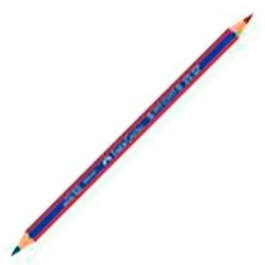 Faber-Castell Lápices Bicolor Janus 2160 Rojo/Azul