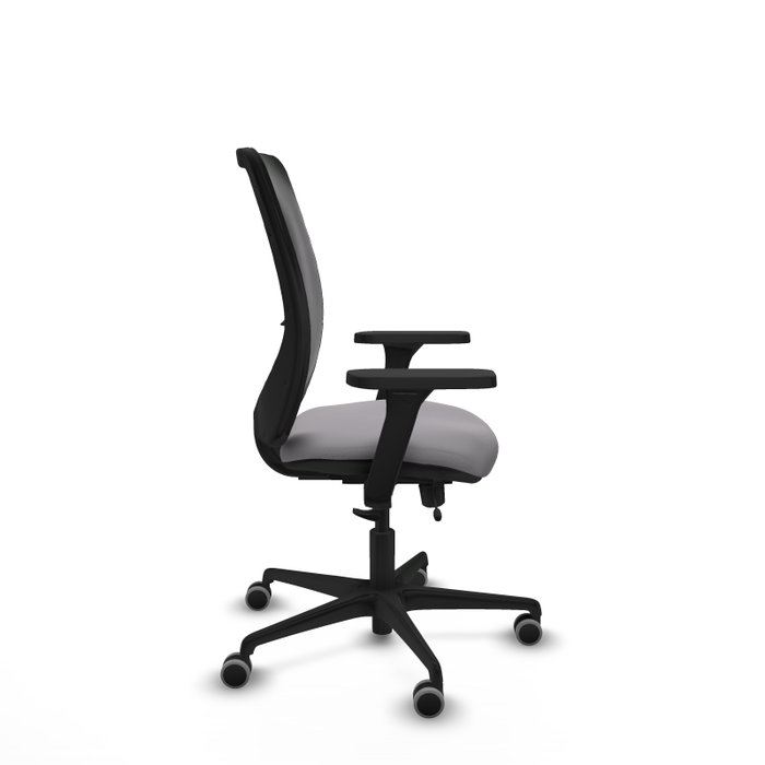 PIQUERAS Y CRESPO Silla de oficina Zulema con mecanismo Sincro/Traslack Gris y Negro PIQUERAS Y CRESPO Silla de oficina Zulema con mecanismo Sincro/Traslack Gris y Negro