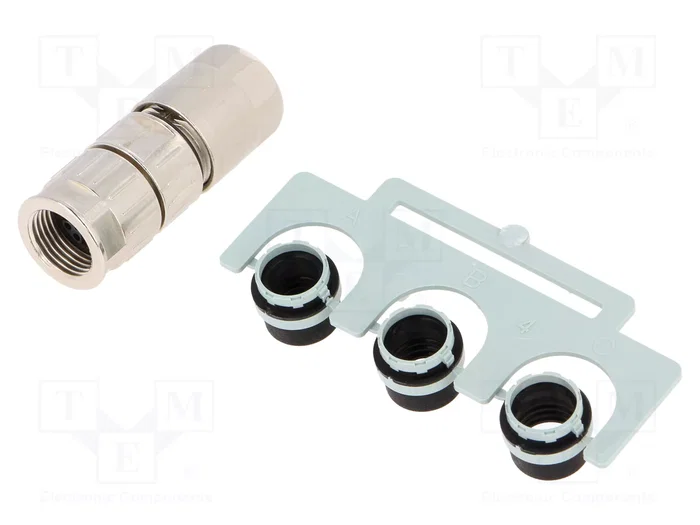 HARTING Conector M12 Slim hembra 8 pines recto código X - ProfiNET HARTING Conector M12 Slim hembra 8 pines recto código X - ProfiNET