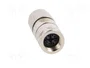 HARTING Conector M12 Slim hembra 8 pines recto código X - ProfiNET