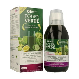 Biform Poder Verde 500 ml Complemento Alimenticio 35 Extractos Frutas y Plantas