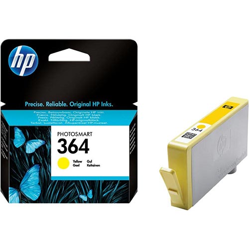 HP Cartucho de Tinta Original Nº 364 Amarillo CB320EE HP Cartucho de Tinta Original Nº 364 Amarillo CB320EE