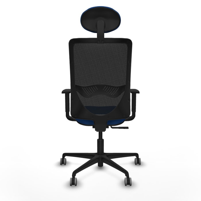 PIQUERAS Y CRESPO Silla de oficina Zulema con mecanismo Sincro, Azul y Negro PIQUERAS Y CRESPO Silla de oficina Zulema con mecanismo Sincro, Azul y Negro