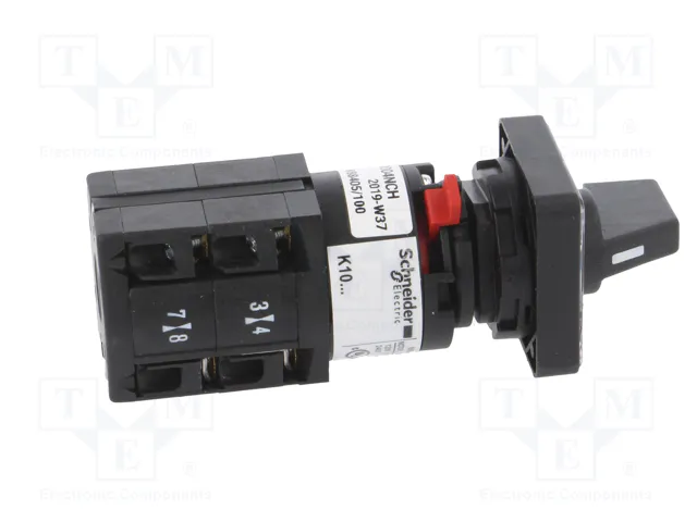 SCHNEIDER ELECTRIC Interruptor de leva de 4 posiciones 10A SCHNEIDER ELECTRIC Interruptor de leva de 4 posiciones 10A