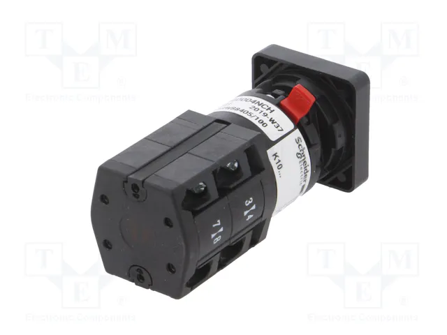 SCHNEIDER ELECTRIC Interruptor de leva de 4 posiciones 10A SCHNEIDER ELECTRIC Interruptor de leva de 4 posiciones 10A