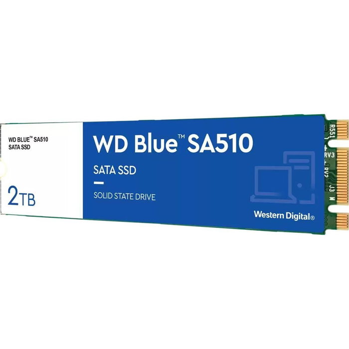 Western Digital Blue SA510 2 TB M.2 2280 SATA Western Digital Blue SA510 2 TB M.2 2280 SATA