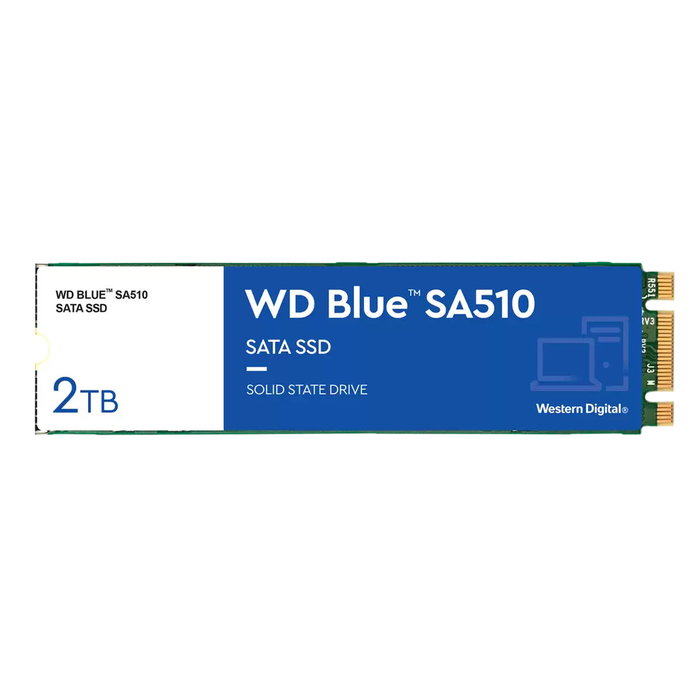 Western Digital Blue SA510 2 TB M.2 2280 SATA Western Digital Blue SA510 2 TB M.2 2280 SATA