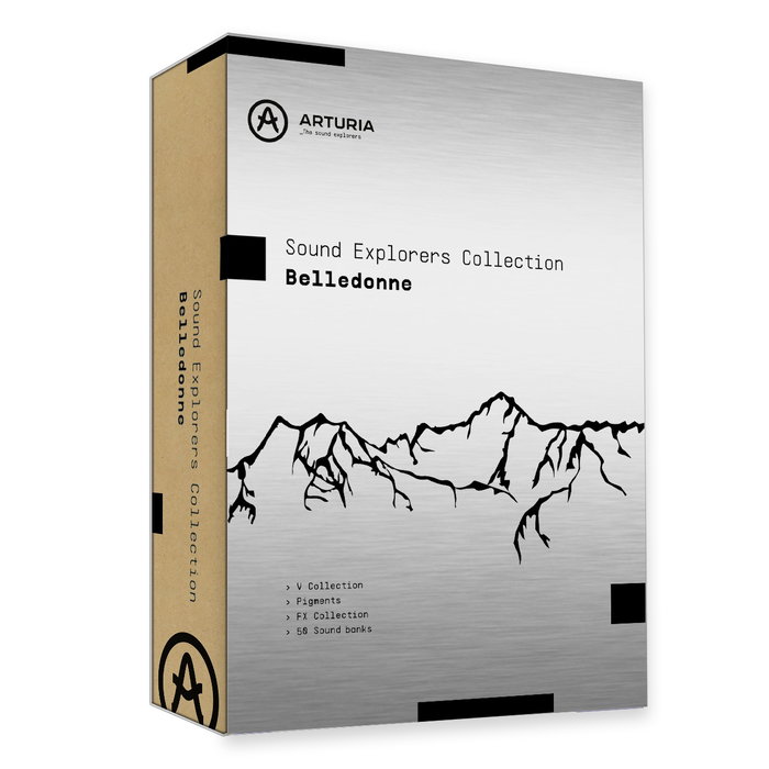 Arturia Sound Explorers Collection 2 Belledonne Suite de Software Premium con V Collection, FX Collection, Pigments en SSD 256GB Arturia Sound Explorers Collection 2 Belledonne Suite de Software Premium con V Collection, FX Collection, Pigments en SSD 256GB