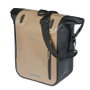 Basil Bolsa Rivo M, Impermeable, 15L con Cierre Rolltop y Bandolera Desmontable para Bicicleta
