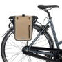 Basil Bolsa Rivo M, Impermeable, 15L con Cierre Rolltop y Bandolera Desmontable para Bicicleta