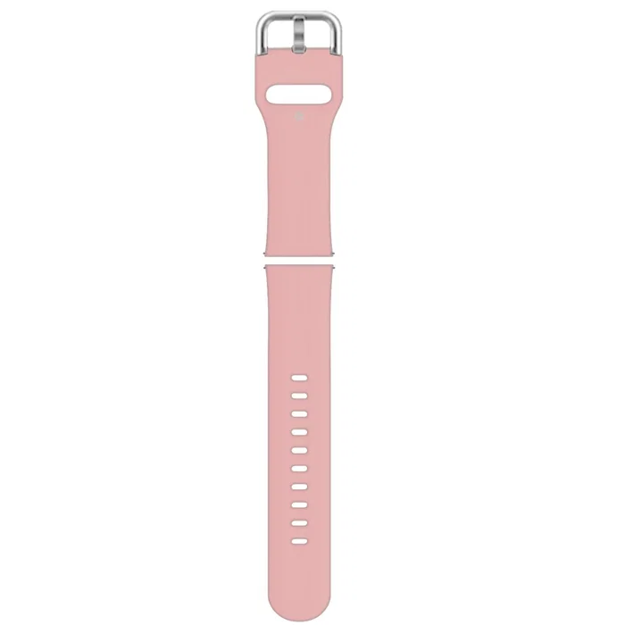 Celly WBANDUNISIL20BP Correa de Silicona Universal para Smartwatch, 20mm, Color Rosa Ruborizado