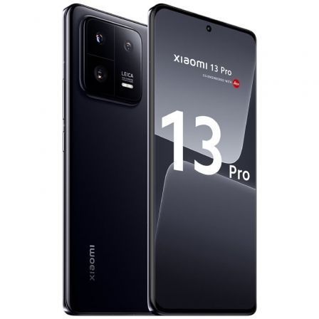 Xiaomi MZB0DBIEU Smartphone 13 Pro 12GB RAM 256GB Negro Cerámica 6.73" AMOLED WQHD+ 120Hz 5G Leica Snapdragon 8 Gen 2 IP68 Carga 120W Xiaomi MZB0DBIEU Smartphone 13 Pro 12GB RAM 256GB Negro Cerámica 6.73" AMOLED WQHD+ 120Hz 5G Leica Snapdragon 8 Gen 2 IP68 Carga 120W