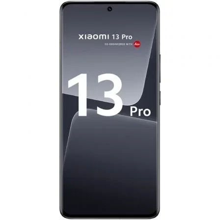 Xiaomi MZB0DBIEU Smartphone 13 Pro 12GB RAM 256GB Negro Cerámica 6.73" AMOLED WQHD+ 120Hz 5G Leica Snapdragon 8 Gen 2 IP68 Carga 120W Xiaomi MZB0DBIEU Smartphone 13 Pro 12GB RAM 256GB Negro Cerámica 6.73" AMOLED WQHD+ 120Hz 5G Leica Snapdragon 8 Gen 2 IP68 Carga 120W