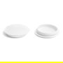 Duver Canela 25 Tapa Embellecedora Embutir Ø25Mm Acabado Blanco (Set de 100)