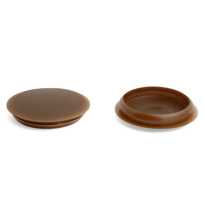 Duver Canela 25 Tapa Embellecedora Embutir Ø25Mm Acabado Blanco (Set de 100)