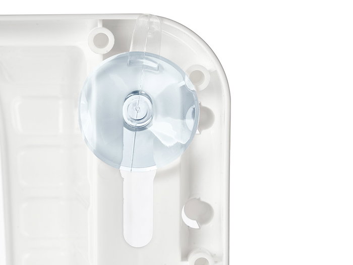 Berilo Estante 2 Alturas Blanco con Perchas y Ventosa 26.7 x 50 x 12 cm (Set de 12) Berilo Estante 2 Alturas Blanco con Perchas y Ventosa 26.7 x 50 x 12 cm (Set de 12)