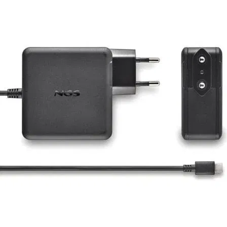 NGS GAN100W-C Cargador de Pared GaN USB-C 100W Automático para Portátil, Tablet y Smartphone, Voltaje 5-20V NGS GAN100W-C Cargador de Pared GaN USB-C 100W Automático para Portátil, Tablet y Smartphone, Voltaje 5-20V
