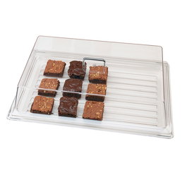 CAMBRO RD1220CW-135 - Cubierta rectangular - 50,8 x 30,5 x 16,8 cm - Transparente