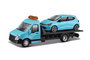 Color Baby Camion Remolque con Coche Metal escala 1:43 Street Fire Die Cast Plastic para +3 años Surtidos