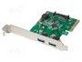 LogiLink PC0080 Tarjeta PCI Express con 2 puertos USB 3.1