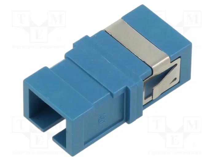 LogiLink Adaptador de Fibra SC Simplex, 12 piezas, azul, sin pestaña