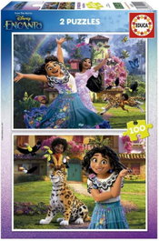 EDUCA BORRAS Pack de 2 Puzzles Encanto Disney de 100 Piezas
