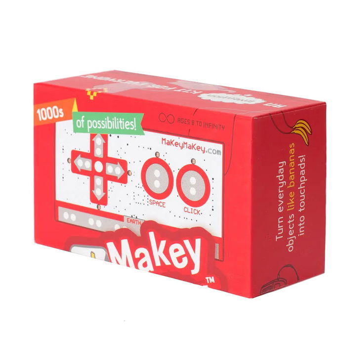 Makey Makey Kit de invención Makey Makey Classic - Placa electrónica para convertir objetos en teclados, compatible con Scratch Makey Makey Kit de invención Makey Makey Classic - Placa electrónica para convertir objetos en teclados, compatible con Scratch