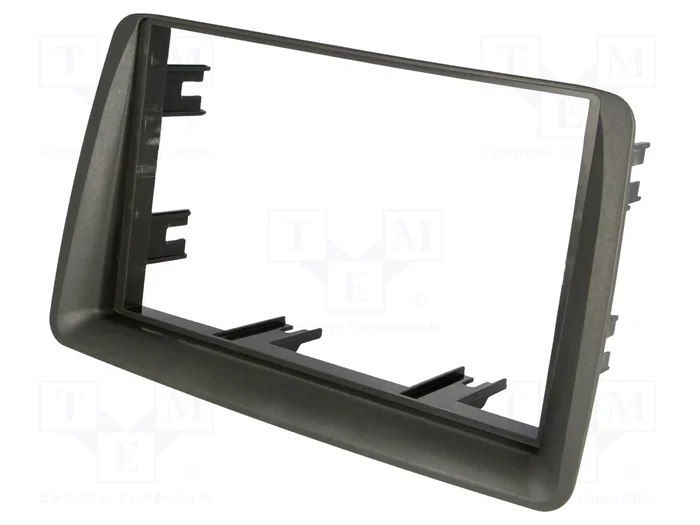 ACV Bastidor de montaje de radio para Fiat Panda 2003+, 2 DIN, gris ACV Bastidor de montaje de radio para Fiat Panda 2003+, 2 DIN, gris