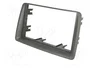 ACV Bastidor de montaje de radio para Fiat Panda 2003+, 2 DIN, gris