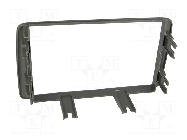 ACV Bastidor de montaje de radio para Fiat Panda 2003+, 2 DIN, gris ACV Bastidor de montaje de radio para Fiat Panda 2003+, 2 DIN, gris