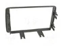 ACV Bastidor de montaje de radio para Fiat Panda 2003+, 2 DIN, gris