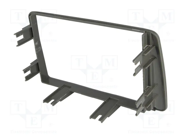 ACV Bastidor de montaje de radio para Fiat Panda 2003+, 2 DIN, gris ACV Bastidor de montaje de radio para Fiat Panda 2003+, 2 DIN, gris
