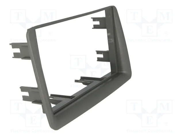 ACV Bastidor de montaje de radio para Fiat Panda 2003+, 2 DIN, gris ACV Bastidor de montaje de radio para Fiat Panda 2003+, 2 DIN, gris