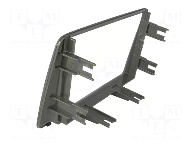 ACV Bastidor de montaje de radio para Fiat Panda 2003+, 2 DIN, gris ACV Bastidor de montaje de radio para Fiat Panda 2003+, 2 DIN, gris