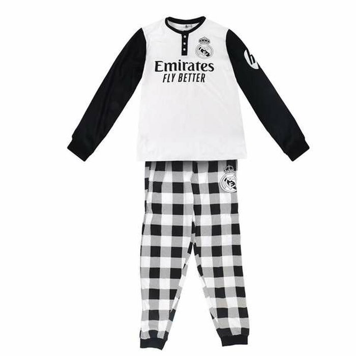 Pijama Infantil Real Madrid C.F. Blanco XS Pijama Infantil Real Madrid C.F. Blanco XS