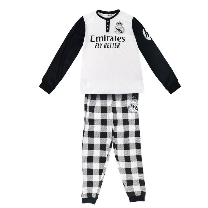Pijama Infantil Real Madrid C.F. Blanco XS Pijama Infantil Real Madrid C.F. Blanco XS