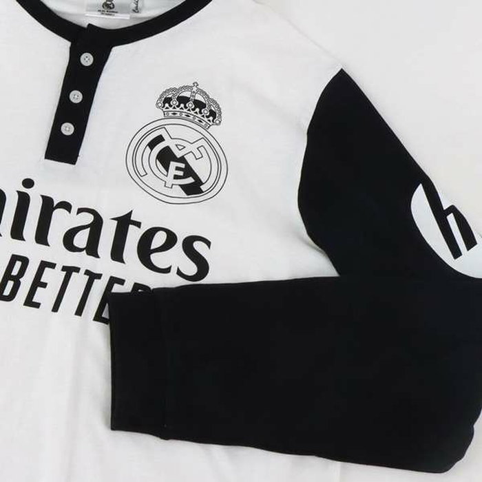 Pijama Infantil Real Madrid C.F. Blanco XS Pijama Infantil Real Madrid C.F. Blanco XS