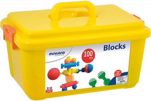 Miniland Juego Interstar Blocks 100 piezas