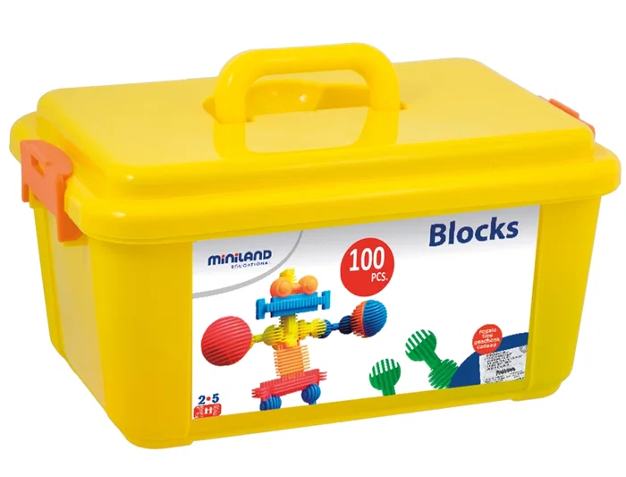 Miniland Juego Interstar Blocks 100 Piezas