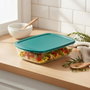 Pyrex Cook&Store PX Recipiente Rectangular Verde 1,1L