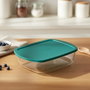 Pyrex Cook&Store PX Recipiente Rectangular Verde 1,1L