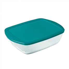 Pyrex Cook&Store PX Recipiente Rectangular Verde 1,1L