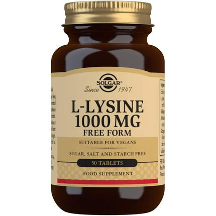 Solgar L-Lisina 1000 mg 50 Comprimidos