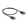 DeLOCK Cable serie RS-232 D-Sub9 macho a macho 0,5 m