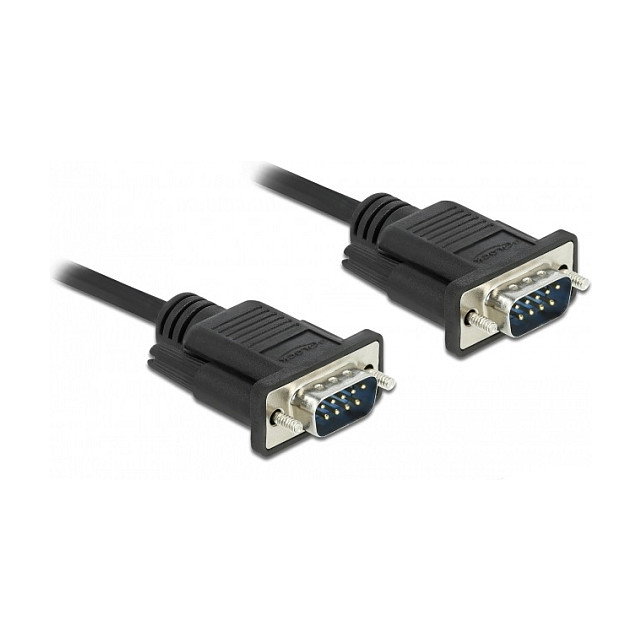 DeLOCK Cable serie RS-232 D-Sub9 macho a macho 0,5 m DeLOCK Cable serie RS-232 D-Sub9 macho a macho 0,5 m