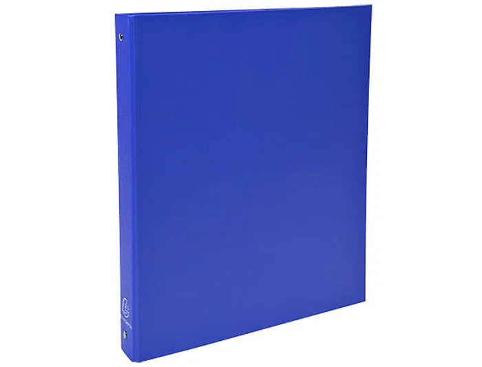 Exacompta Carpeta de 4 Anillas 30mm Din A4 Cartón Forrado Azul