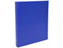Exacompta Carpeta de 4 Anillas 30mm Din A4 Cartón Forrado Azul