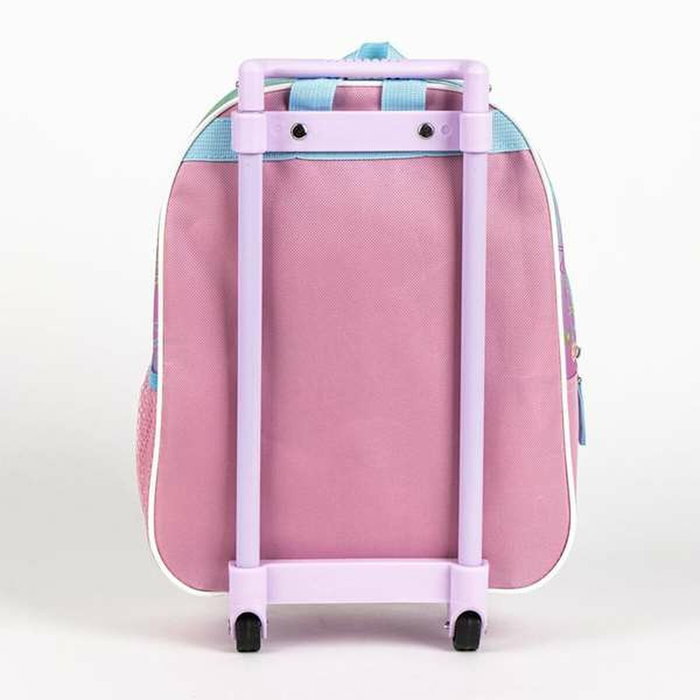 Cerdá Mochila Infantil Trolley 3D La Casa de Muñecas de Gabby Pink