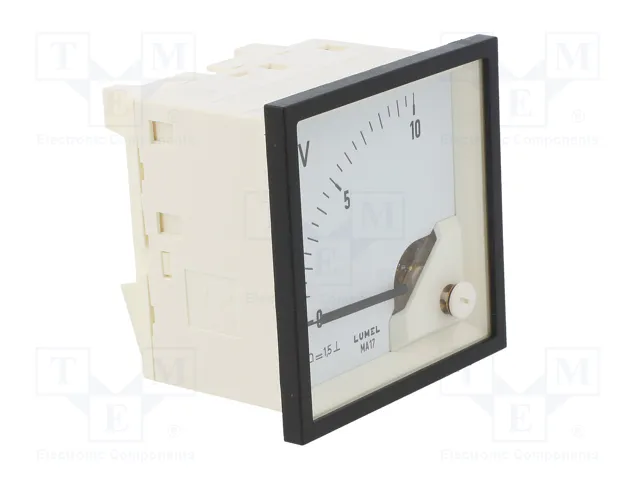 LUMEL Voltímetro Analógico para Panel MA17N 0-10VDC LUMEL Voltímetro Analógico para Panel MA17N 0-10VDC