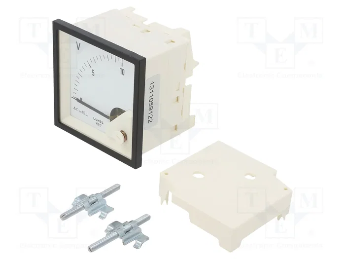 LUMEL Voltímetro Analógico para Panel MA17N 0-10VDC LUMEL Voltímetro Analógico para Panel MA17N 0-10VDC